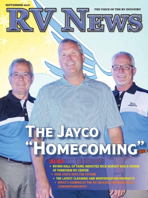 RV News Magazine September 2016 Front Cover