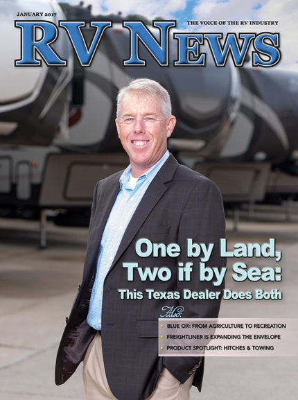 RV News Magazine January 2017 Front Cover