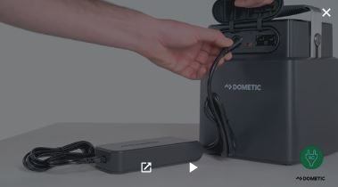 This is the intro picture of a video of Dometic's PLB40 battery