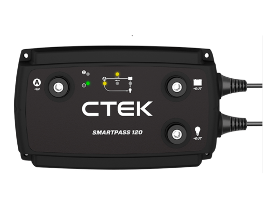 Photo of CTEK Smartpass 120S RV battery charging solution