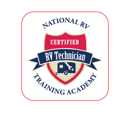Image of NRVTA Certified RV Technician patch