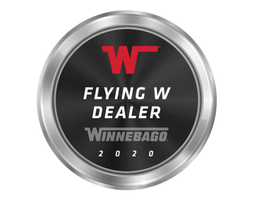 Image of Winnebago Flying W Dealer Award