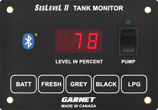 An image of a new tank monitor from Garnet Instruments